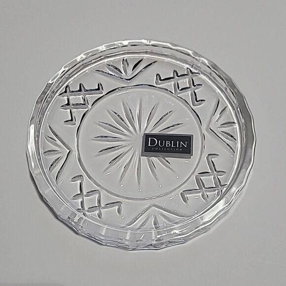 Dublin Crystal coasters set of 4 - Picture 1 of 5